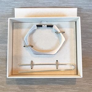 Hex Bun Cuff + Hair Tie